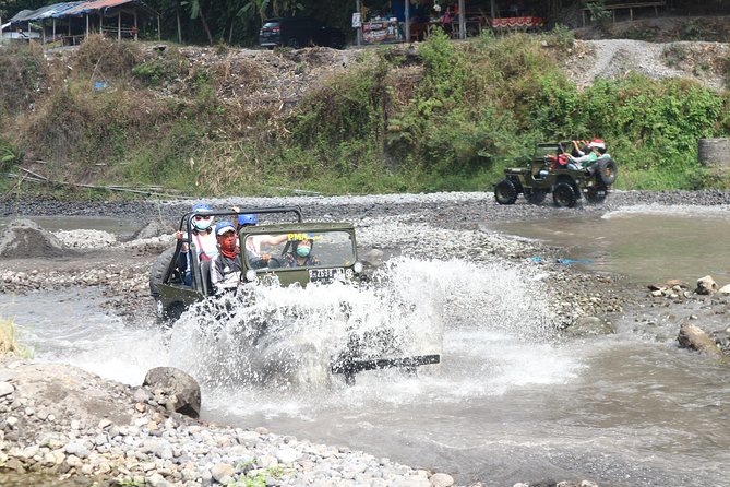 1 Day Yogyakarta tour ( Borobudur temple, Merapi Lava Tour, Prambanan Temple) - The Merapi Jeep ride changes the pace