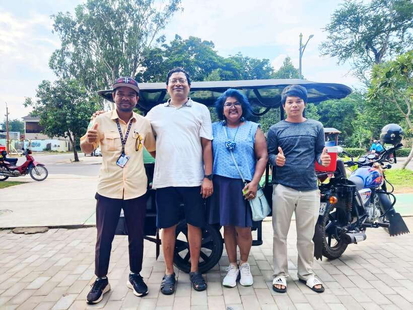 2-Day: Angkor Temple Treasures and Unique Floating Lifestyle - Guides, tuk-tuk transport, and group size