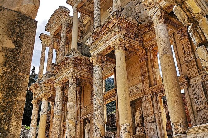 3-Hour Private Ephesus, Terrace Houses, Cruiser Only - Walking through Ephesus, from the Odeon to the Great Theater