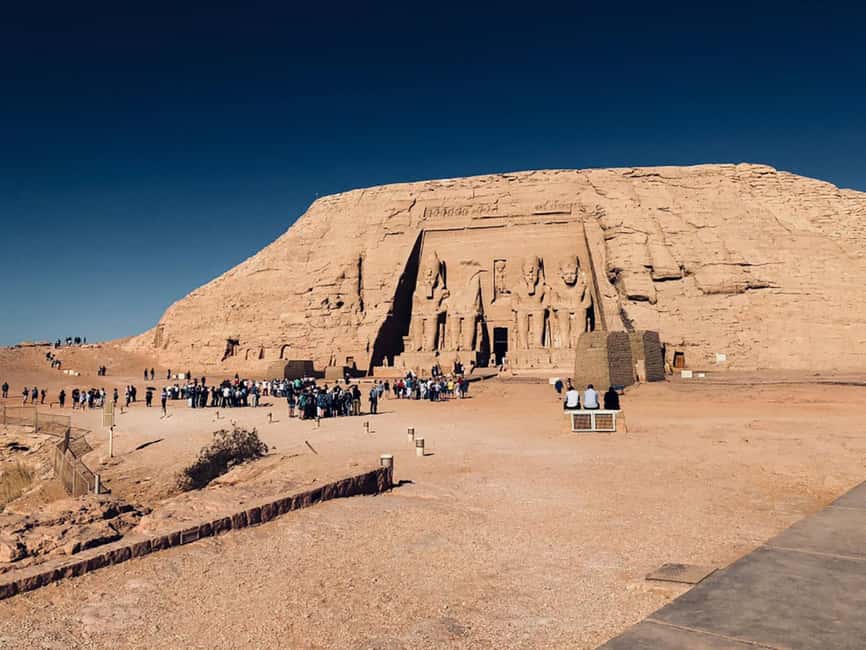 Abu Simbel Temple QR Tickets - Entering the temples beside Lake Nasser