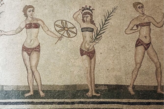Agrigento to Siracusa with Valley of Temples and Roman Villa Trip - Villa Romana del Casale and its mosaic rooms