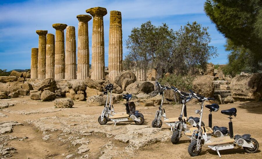 Agrigento: Valley of the Temples E-Scooter Tour - The Temple of Hercules Victor and Roman remains