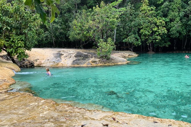 All day Krabi Jungle Tour (Hot Spring Water, Emerald Pool, Tiger Cave Temple) - Tiger Cave Temple: the view costs 1,260 steps