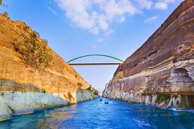 Ancient Corinth & Nafplion One-Day Tour from Athens - The Corinth Canal: fifteen minutes at a dramatic cut
