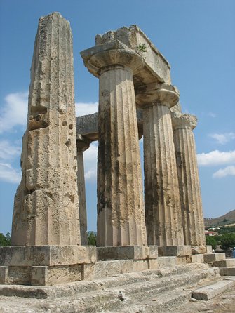 Ancient Corinth, Sanctuary of Hera, Blue Lake & Canal from Athens - Peirene Spring, the Bema, and the Corinth Museum