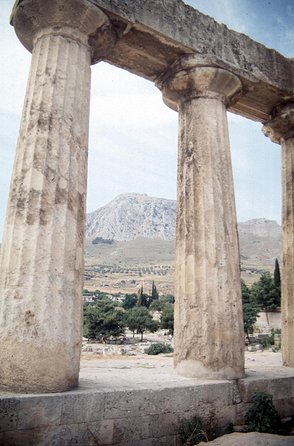 Ancient Corinth, Sanctuary of Hera, Blue Lake & Canal from Athens - Geraneia Mountain and the road to the Heraion