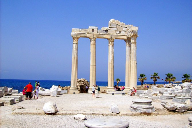 Ancient Perge, Aspendos Amphitheater and City of Side Tour - Side and the Temple of Apollo beside the sea