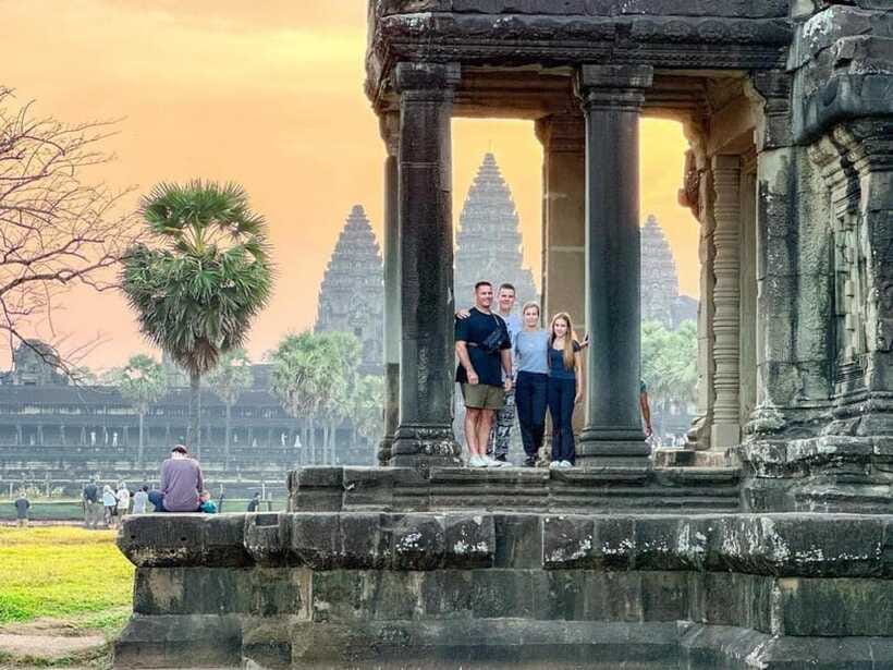 Angkor Wat 1 Day with Sunrise Combined tour with (Tuk Tuk) - Ta Prohm and Banteay Kdei after lunch
