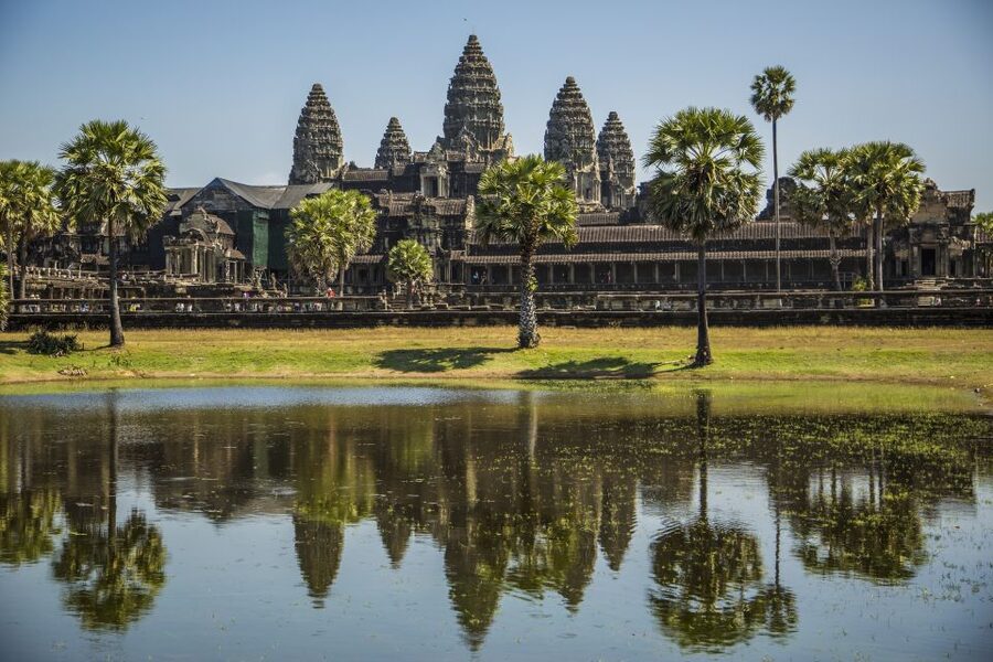 Angkor Wat in a vintage Jeep with driver - jeep rental - Ta Prohm brings the jungle drama