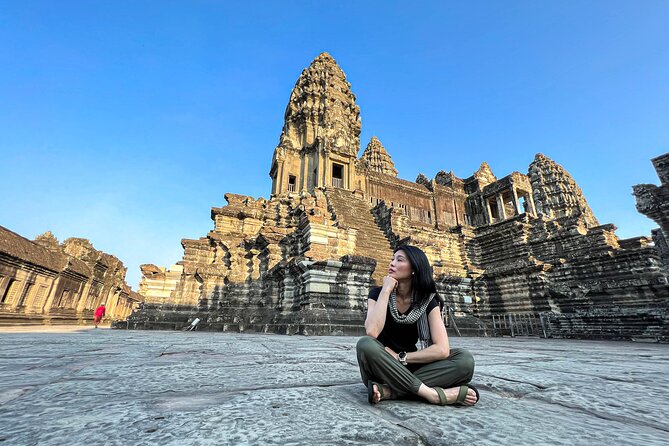 Angkor Wat Small Group Tour and Sunset with Lunch Included - Bayon’s famous stone faces