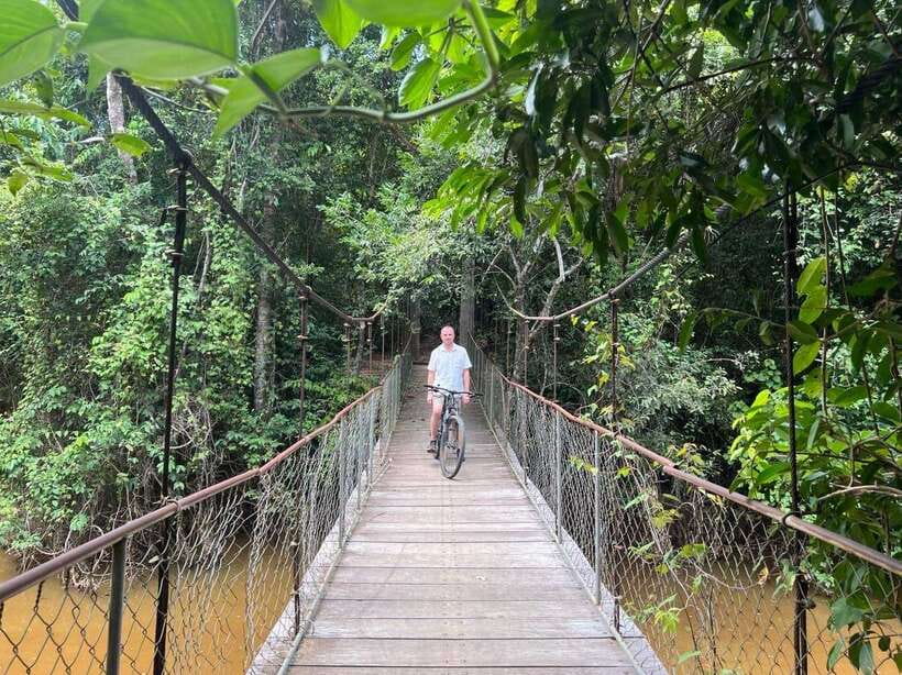 Angkor Wat Sunrise Bike Tour With Lunch Included - Ta Nei, a quieter stop in the jungle