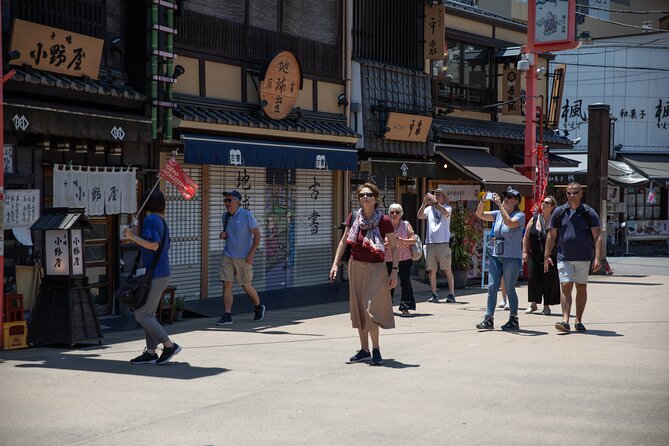 Asakusa Senso-ji Temple and Old Tokyo Walking Tour - Shin Nakamise and the practical shopping detour