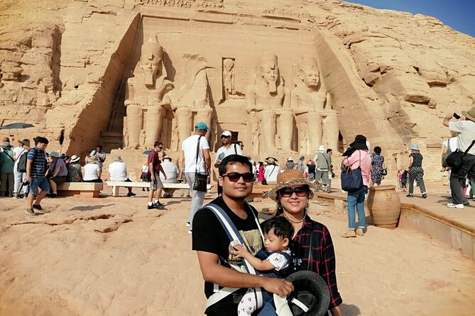 Aswan : Full-Day Private Guided Tour to Abu Simbel Temples - Seeing Nefertari’s smaller temple