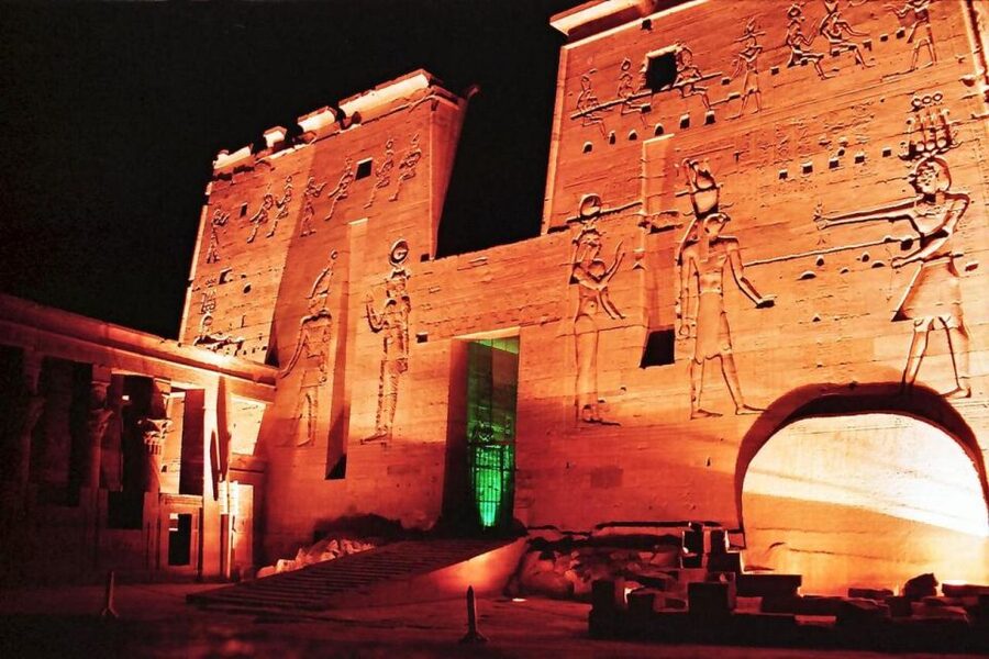 Aswan: Philae Temple Sound & Light Show with Entrance Fees - The temple’s modern rescue story