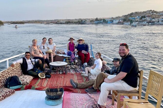 Aswan : Private Tour to Unfinished Obelisk, High Dam and Philae Temple by BOAT - Starting with the boat ride to Philae
