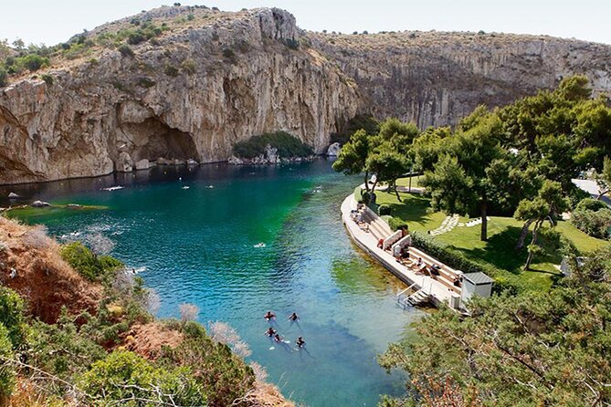 Athenian Riviera, Cape Sounion & Temple of Poseidon Tour - Kape Beach and the short hilltop viewpoint
