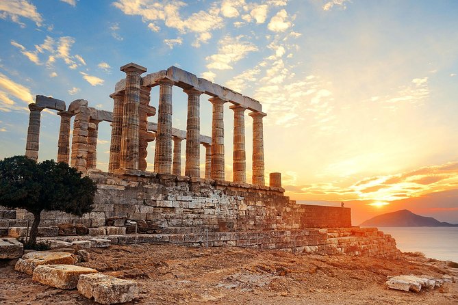 Athens: Cape Sounion and Poseidon Temple Sunset with Audio Guide - Thorikos Theater and the silver mines