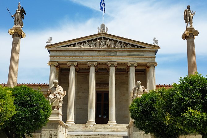 Athens Greece plus Temple of Poseidon, Sounion - The Temple of Olympian Zeus and the Panathenaic Stadium