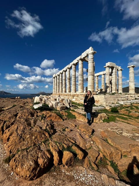 Athens: Sounio Poseidon Temple Athens Riviera Trip, Swimming - Lake Vouliagmeni and a proper Greek snack