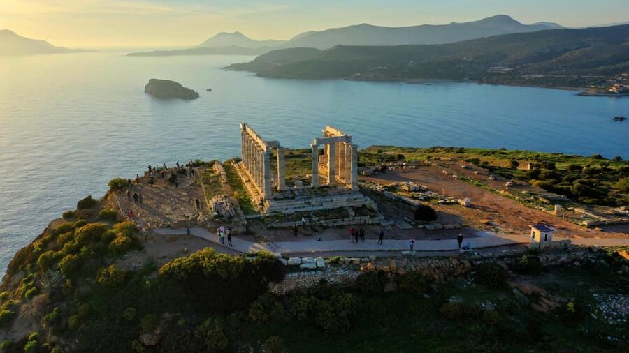 Athens: Sounio Poseidon Temple Athens Riviera Trip, Swimming - The Athenian Riviera as the main attraction