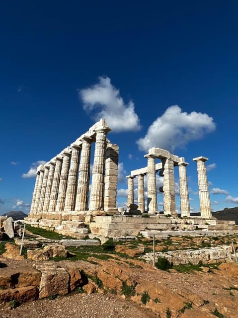 Athens: Sounio Poseidon Temple Athens Riviera Trip, Swimming - Guides, vehicles, and group size