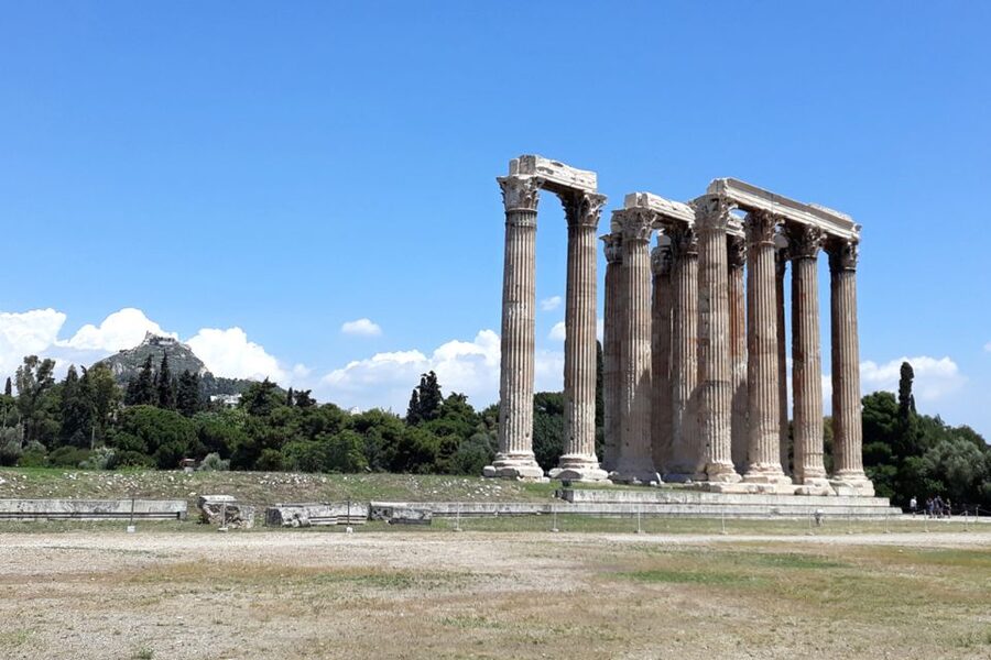 Athens: Temple of Olympian Zeus Ticket and Audio Tour - The columns are impressive, but the gaps matter