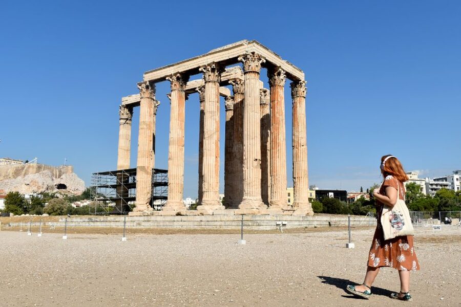 Athens: Temple of Olympian Zeus Ticket and Audio Tour - Timing, access, and the construction warning