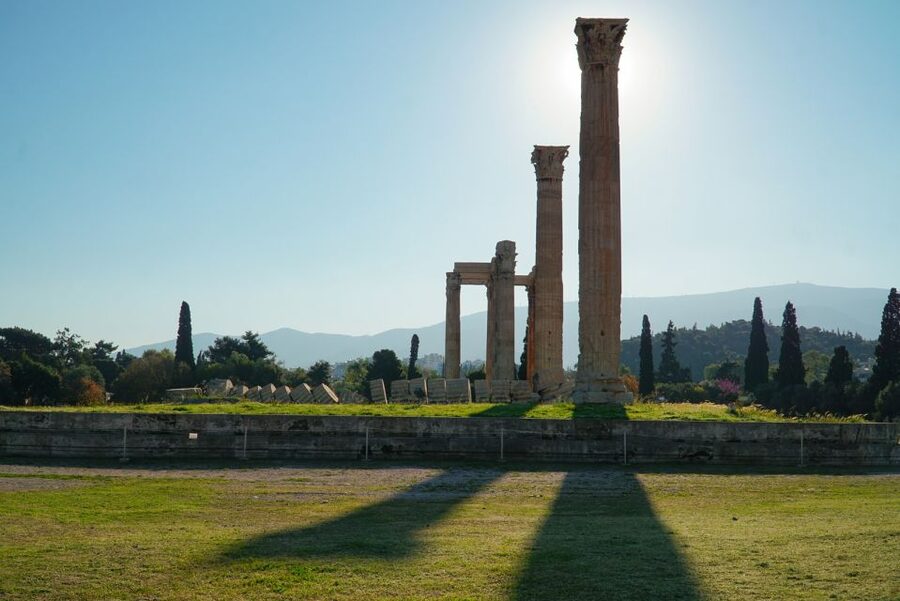 Athens: Temple of Olympian Zeus Ticket and Audio Tour - Starting near the Great Propylon