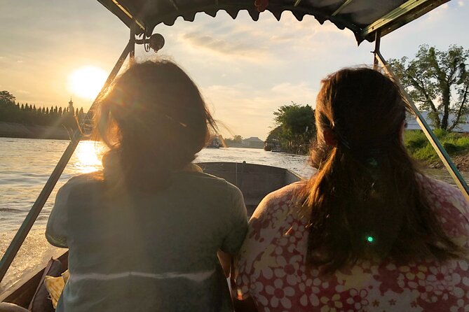 Ayutthaya Sunset Boat & UNESCO Temples: Multi-language private tour from Bangkok - The sunset boat ride and dinner