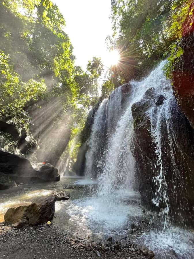 Bali : Day Trip to Besakih Temple & 2 Hidden Waterfalls - Yeh Bulan Waterfall offers a cool first stop