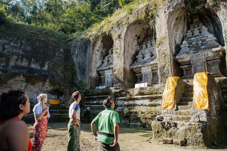 Bali: Hidden Canyon, Waterfall & Temples Small Group Tour - Tegenungan Waterfall and the price of popularity