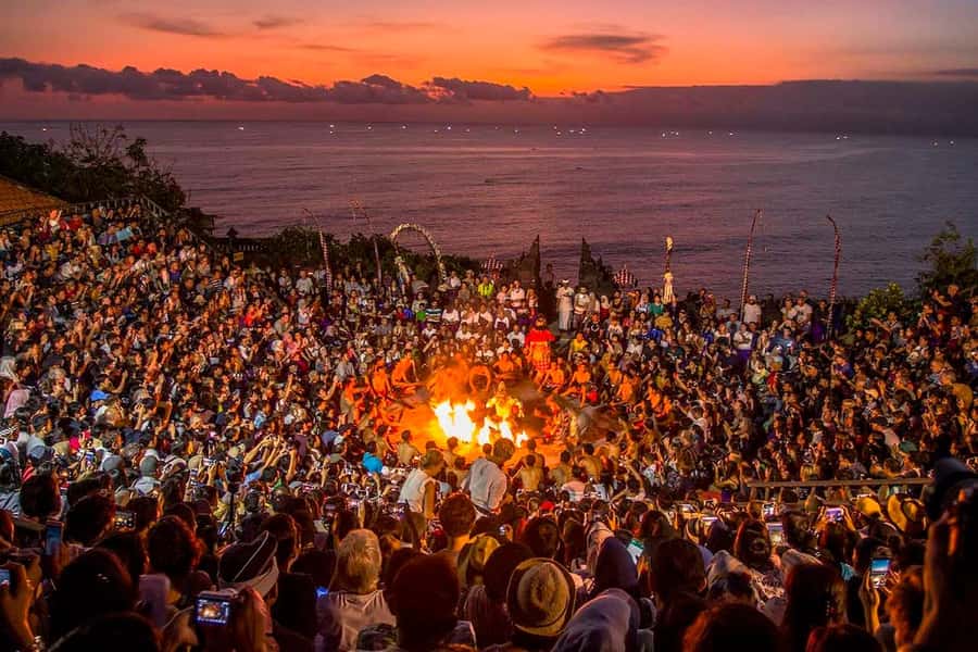 Bali: Kecak Fire Dance Show & Uluwatu Temple Entry Ticket - Transport, timing, and the price