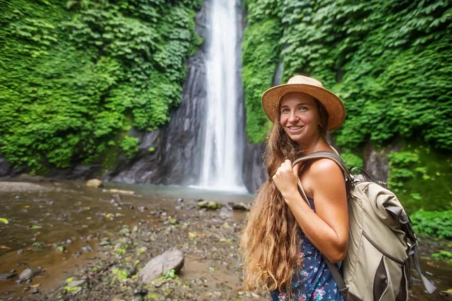 Bali: Munduk Waterfalls Trek, Twin Lakes and Temple Tour - Key points at a glance