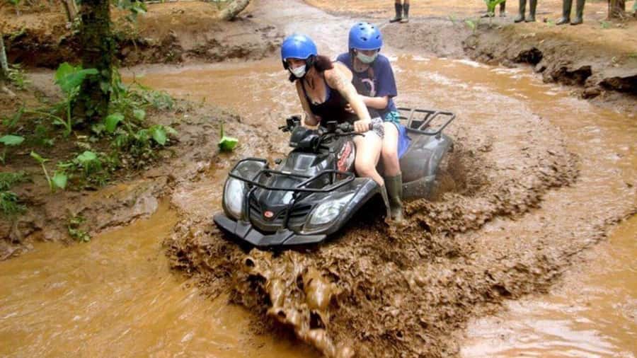 Bali: Uluwatu ATV Quad Bike with Temple Tour & Kecak Dance - Uluwatu Temple above the Indian Ocean