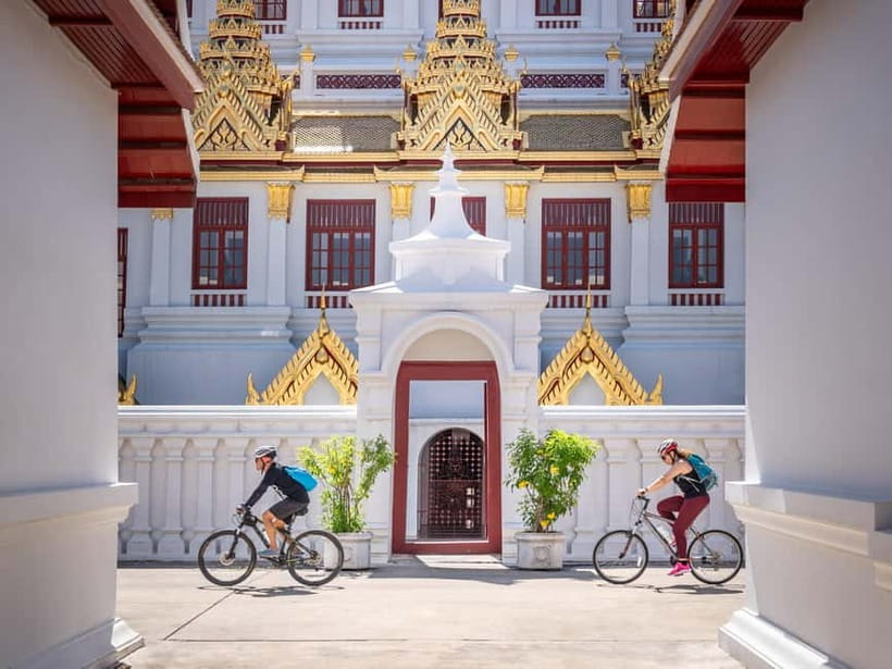 Bangkok: Backstreets and Historic Temples Bike Tour - Starting near MRT Sam Yot and Khaosan Road
