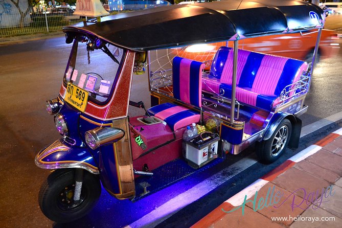 Bangkok by Night Tuk Tuk Tour: Markets, Temples & Food - The Flower Market after dark