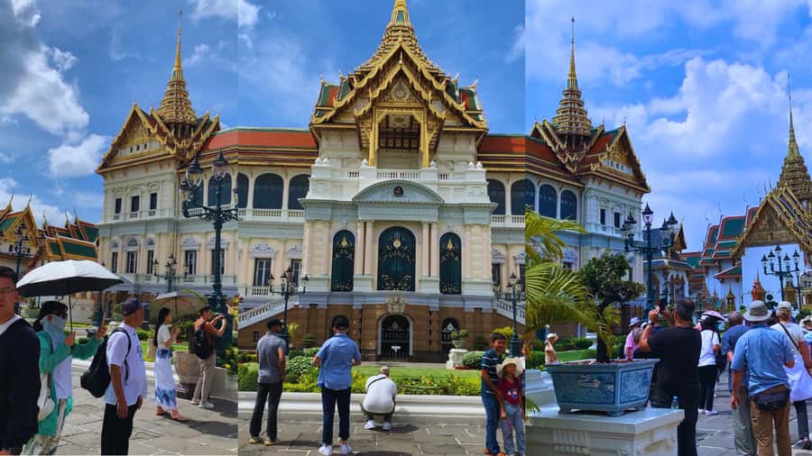 Bangkok: City Highlights Private Tour with Palace & Temples - Ratchadamnoen Avenue and the road to the Marble Temple