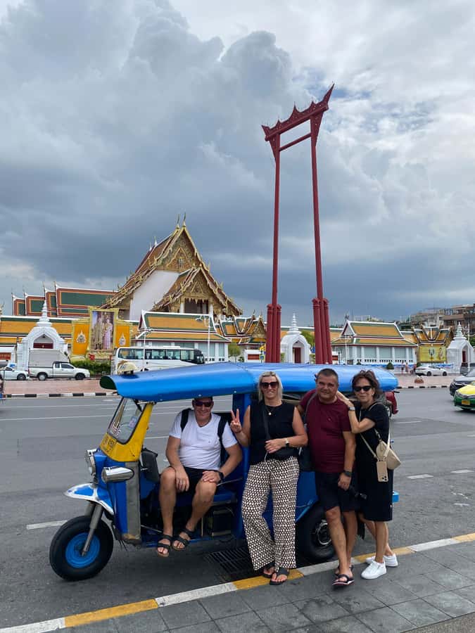Bangkok: explore Wat Pho + tuk tuk sightseeing - Riding through Bangkok’s Old Town