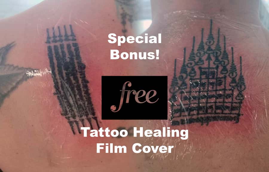 Bangkok: Hand-Poke Tattoo Guide at Wat Bang Phra & Blessing - Choosing a Sak Yant design before the needle