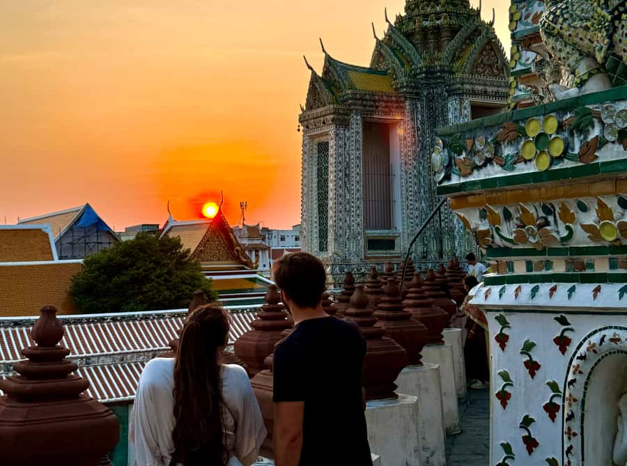 Bangkok: Highlights with Food Tour & Sunset in Wat Arun - Key points to know before booking