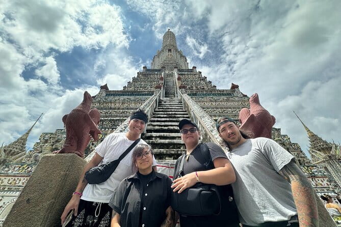 Bangkok History Temples Markets and Food Tasting - Crossing the river by local ferry