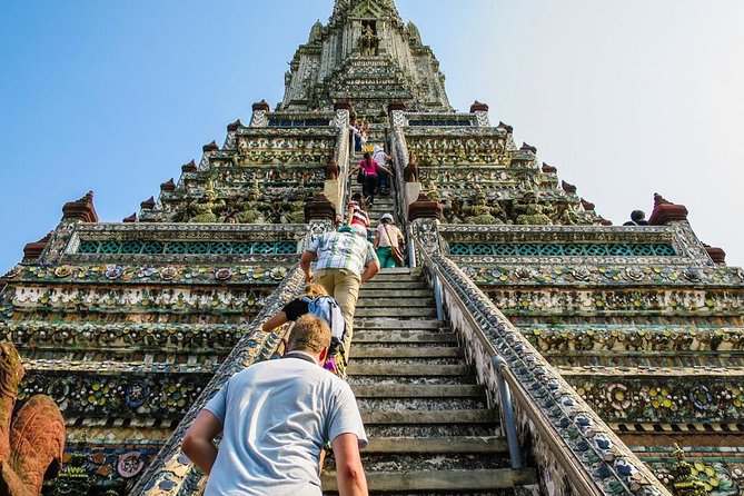 Bangkok’s Three Iconic Temples: Wat Traimit, Wat Pho & Wat Arun - Wat Arun gives the tour its riverside finish