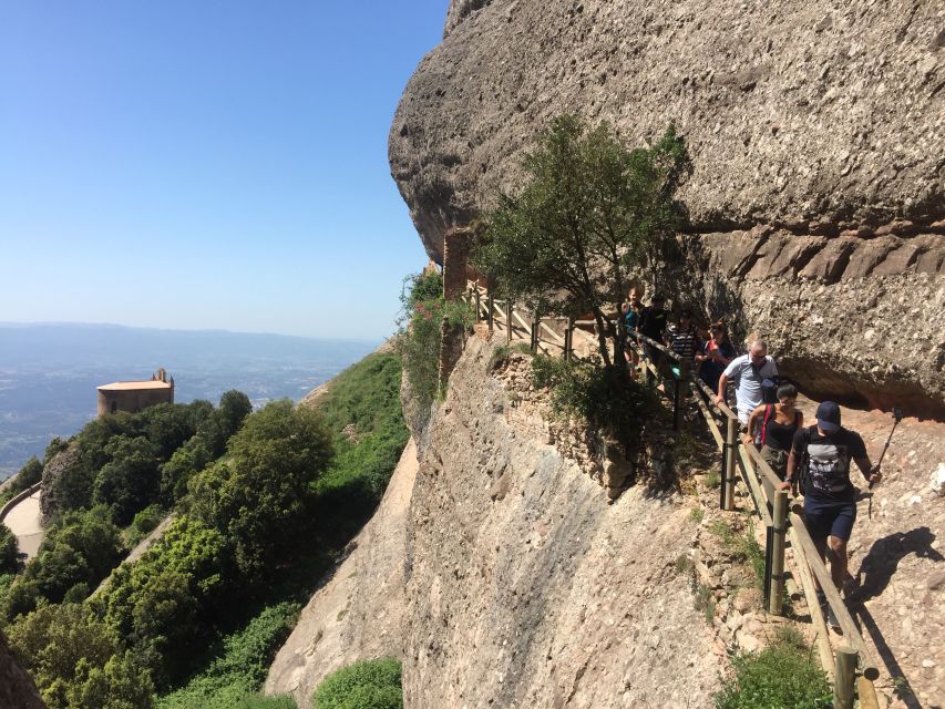 Barcelona: Half-Day Montserrat Monastery and Mountain Hike - Hiking beyond the sanctuary