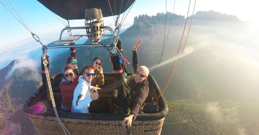 Barcelona: Montserrat Hot-Air Balloon & Monastery Experience - Landing, cava, and the small keepsakes