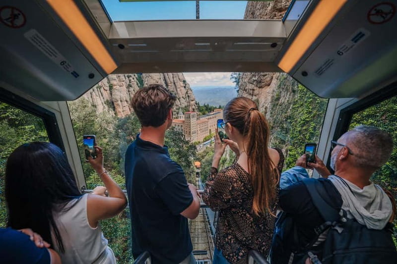 Barcelona: Montserrat Monastery and Natural Park Day Trip - Leaving Barcelona from Eixample