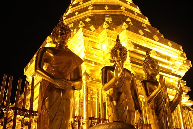 Best seller!! Amazing Night tour, Doi Suthep + Wat umong - Top Must visit! - Guide quality can shape the whole evening