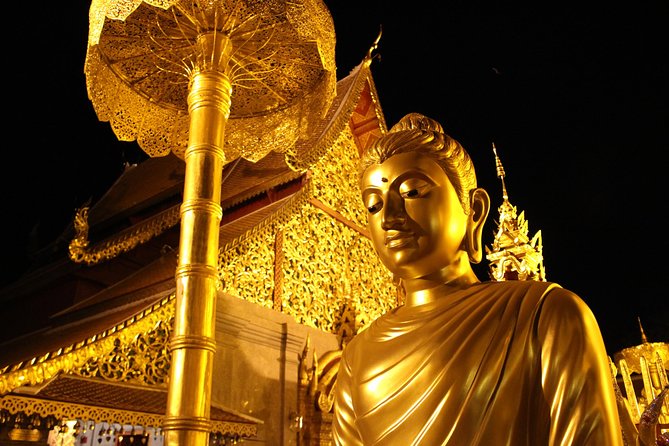 Best seller!! Amazing Night tour, Doi Suthep + Wat umong - Top Must visit! - The winding climb to Doi Suthep