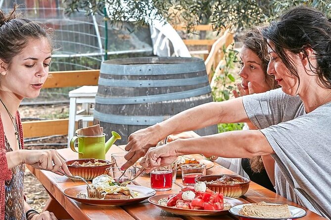 Bio Farm Private Olive Oil Tasting, Farm to Fork Meal & Temple of Poseidon Tour - Starting in Vari: a working organic farm