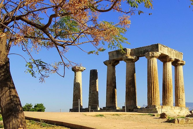 Blue Lake, Sanctuary of Hera, Mycenae, Ancient Corinth, Canal - What the private car adds