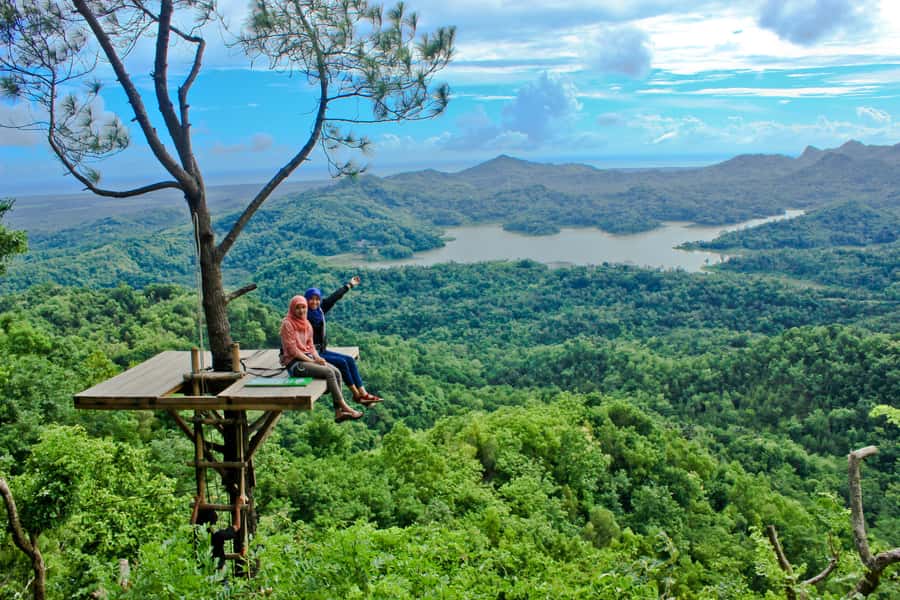 Borobudur Temple, Waterfall & Kalibiru National Park Trip - The countryside drive and a waterfall swim